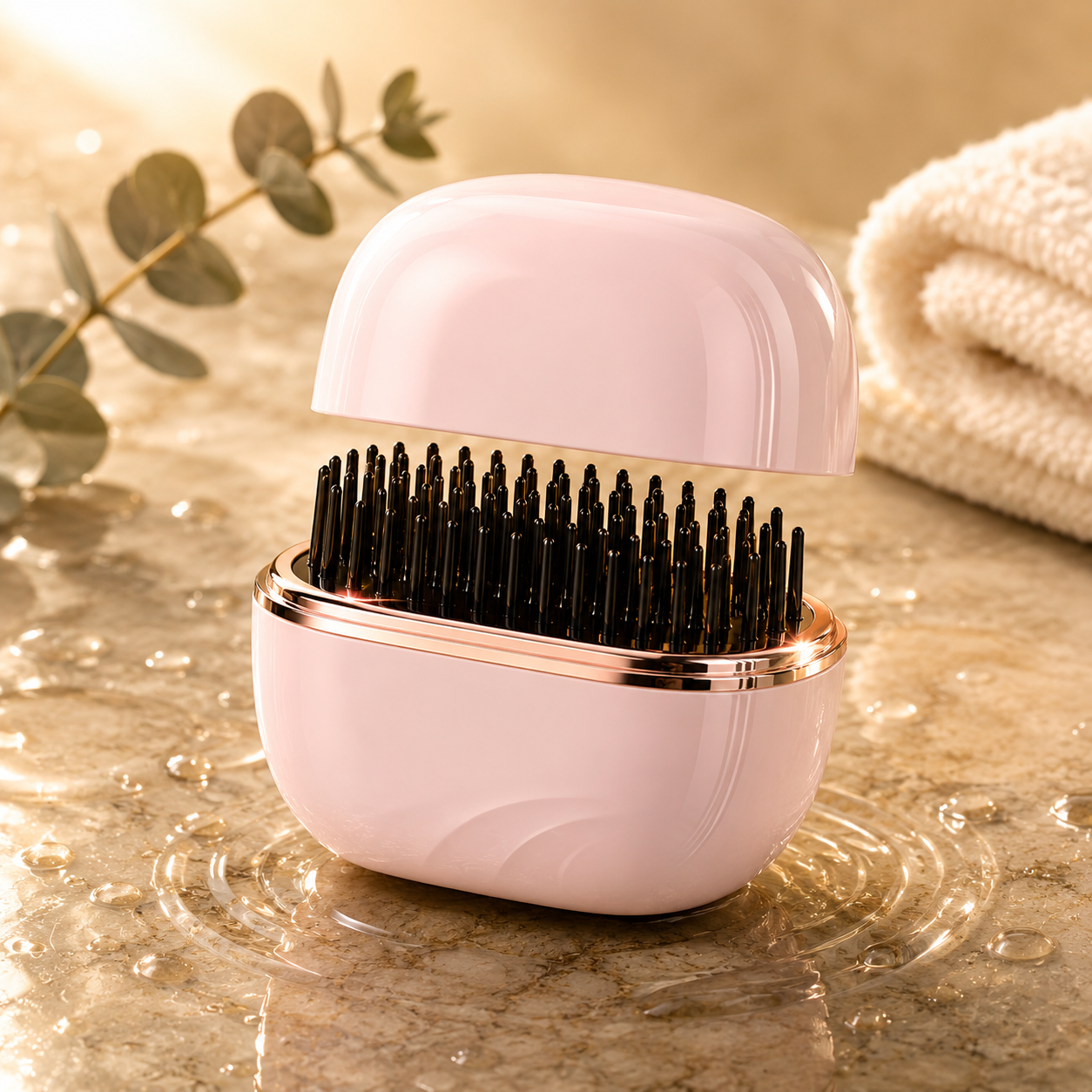 MiniGlow™ Cordless Hair Straightening Brush