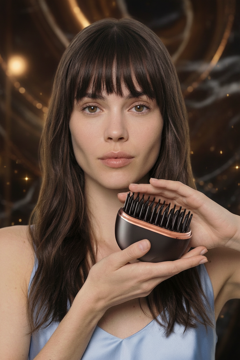 MiniGlow™ Cordless Hair Straightening Brush