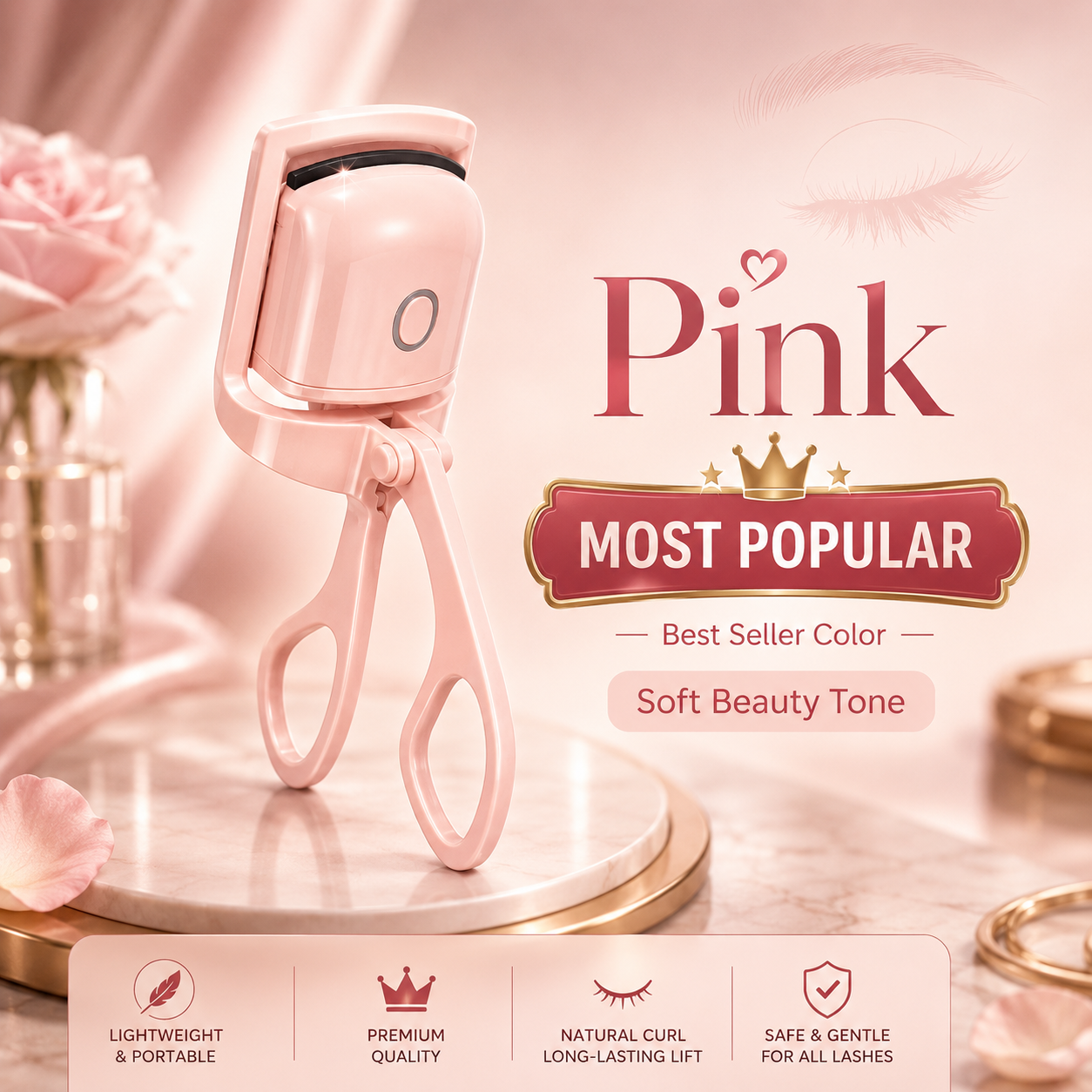 LumiLash™ Heated Eyelash Curler