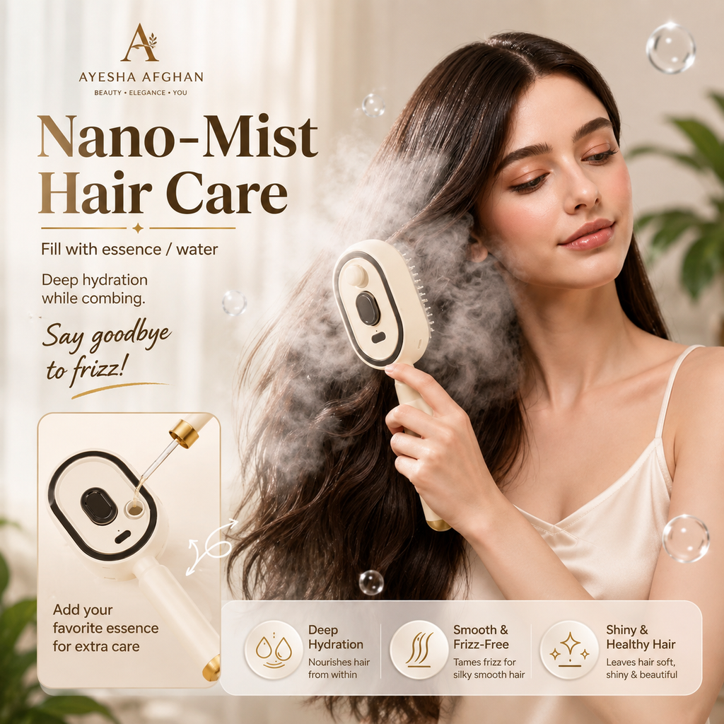 Nano-Mist Hair Brush™