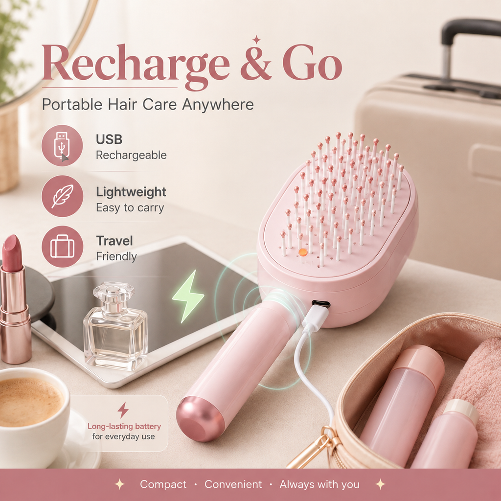 Nano-Mist Hair Brush™