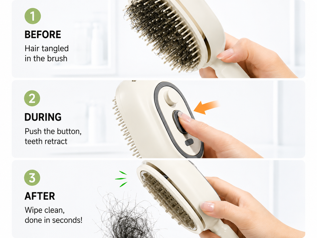 Nano-Mist Hair Brush™
